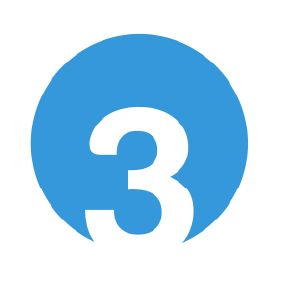 The number 3